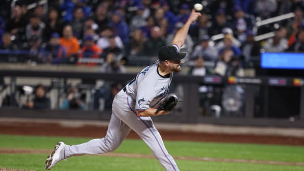 Former Miami Marlins pitcher Matt Moore
